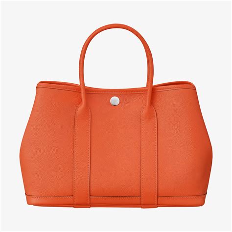 orange bag hermes|hermes garden tote bag.